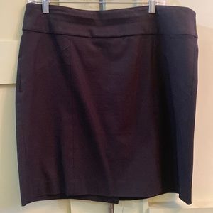Banana Republic black mini skirt size 14